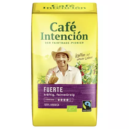 Cafea Intención Fuerte Bio Kräftig Macinata, 500g