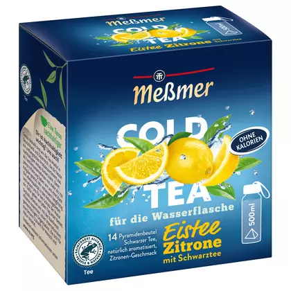 Ceai Meßmer Lămâie Cold Citrice, Lamaie Tea, 14 Pliculete